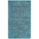Blue Modern Shaggy Hall Mat